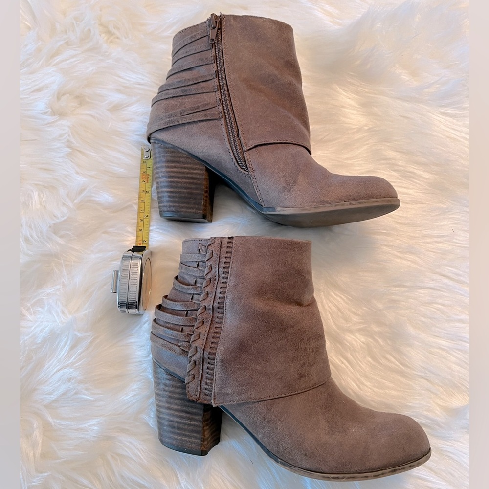 Fergie Trinity Heeled Ankle Boots